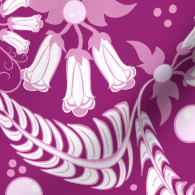 Pink radiant orchid floral sprays