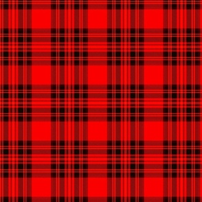 Small Red Stewart Christmas Tartan