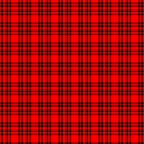 Mini Red Stewart Christmas Tartan