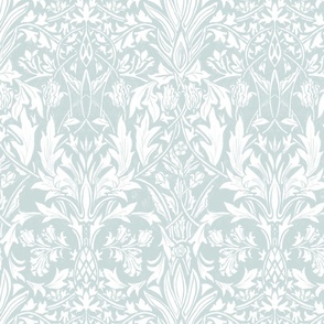 Charleston Floral Blue and White