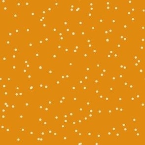 In the Stippling dots (6") - orange, cream (ST2023ITS)