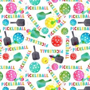 Pickleball Watercolour