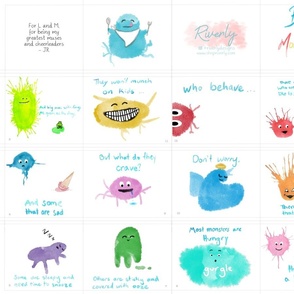 Blob Monsters Cloth Story Book
