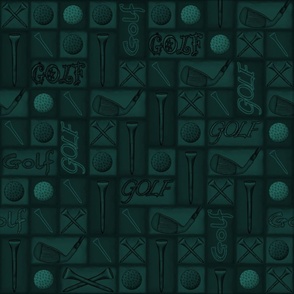 Golf Blender - Teal and Black