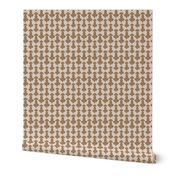 Brown Poodle Print ,35