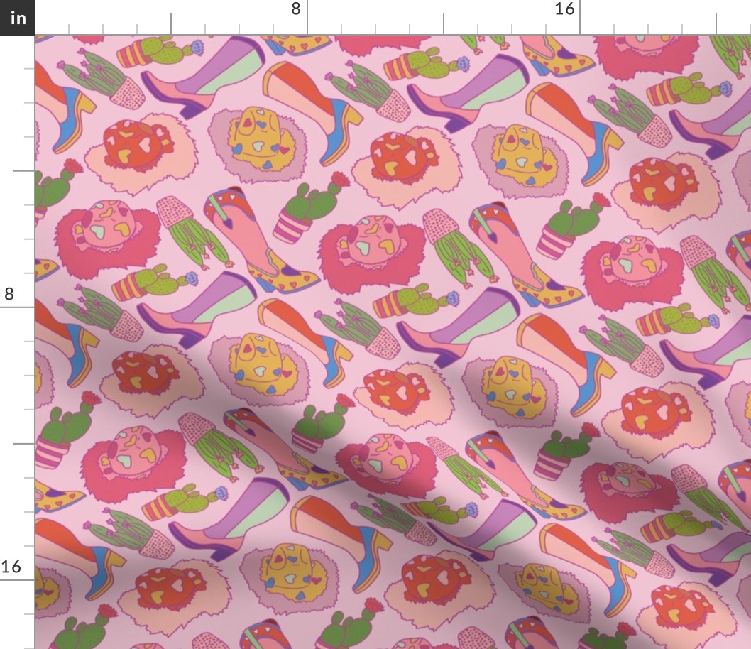 Girly Cowgirl Pattern