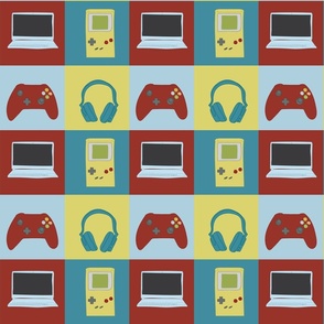Gaming Pattern by Courtney Graben