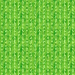 Seaweed Stripes – SMALL – Dark Green Watercolour 