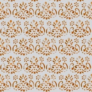 Provence, in rustic burnt orange and grey