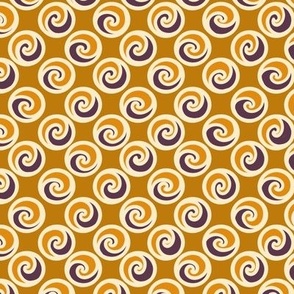 Swirl to Her (12") - orange, brown, purple (ST2023STH)