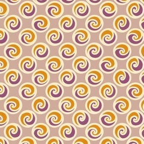 Swirl to Her (12") - orange, beige, purple (ST2023STH)
