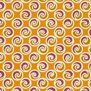 Swirl to Her (12") - orange, brown, purple (ST2023STH)