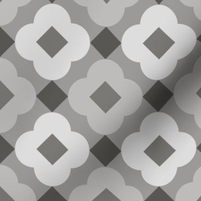 Geometric Pattern: Petala: Slate