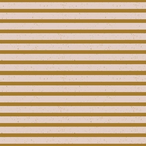 Blush Brown Horizontal Stripes
