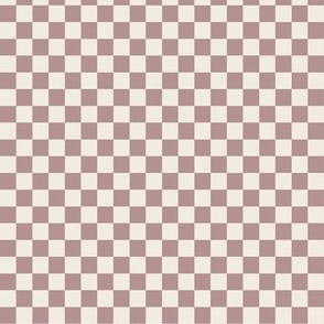 small check _ creamy white_ dusty rose pink _ mirco pink and white checkerboard