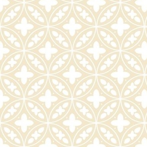 Circle Tiles- Cream