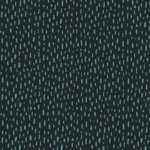 Blender Print from Hibiscus and Phlox Collection - Charcoal and Teal