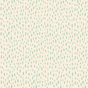 Blender Print from Hibiscus and Phlox Collection - Cream and Soft Teal