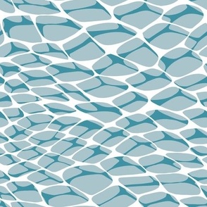 Water ripples netting trippy blue textured 