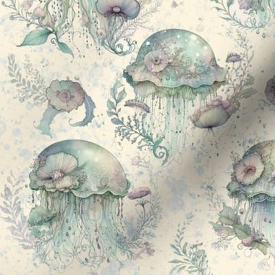 Lavender Boudoir Jellyfish