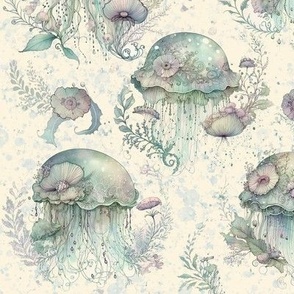 Lavender Boudoir Jellyfish