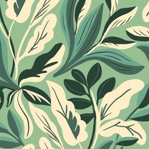 mountain foliage - green