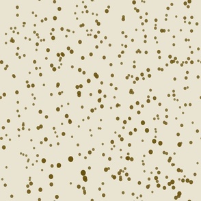 Polka dot - coordinate pattern for golden fall days collection 