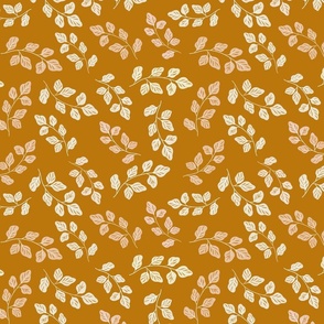 Tossed fall branches - golden fall days collection