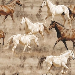 Saunter Horses  wallpaper 