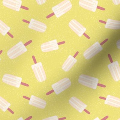 Sunny Delight - Lemonade Ice Pop Pattern for Summer Apparel and Home Decor