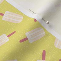 Sunny Delight - Lemonade Ice Pop Pattern for Summer Apparel and Home Decor