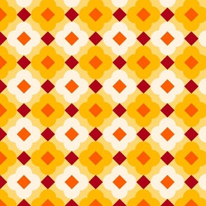 Geometric Pattern: Petala: Sunset