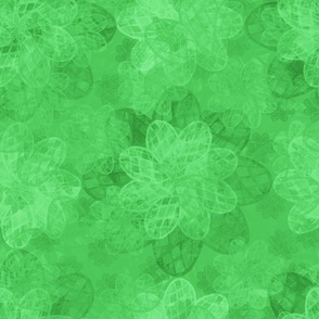 Light Green Preppy Floral Blender