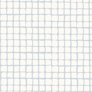Seaglass Tile Pale Blue Cream