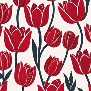 Red Tulips