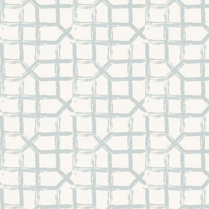 French English Country Geometric Lattice_french gray