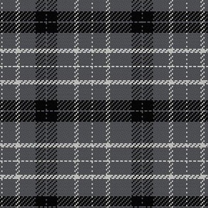 Classic Woven Plaid - Black and White