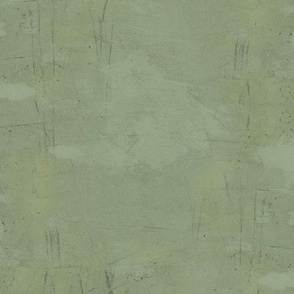 8 X 10 Textured Painted Plaster Rich Green by Audrey Jeanne