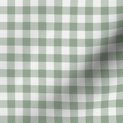 1/2" Green Gingham / coordinate for Gone Fishing designs