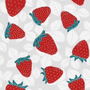 Sweet summer strawberries