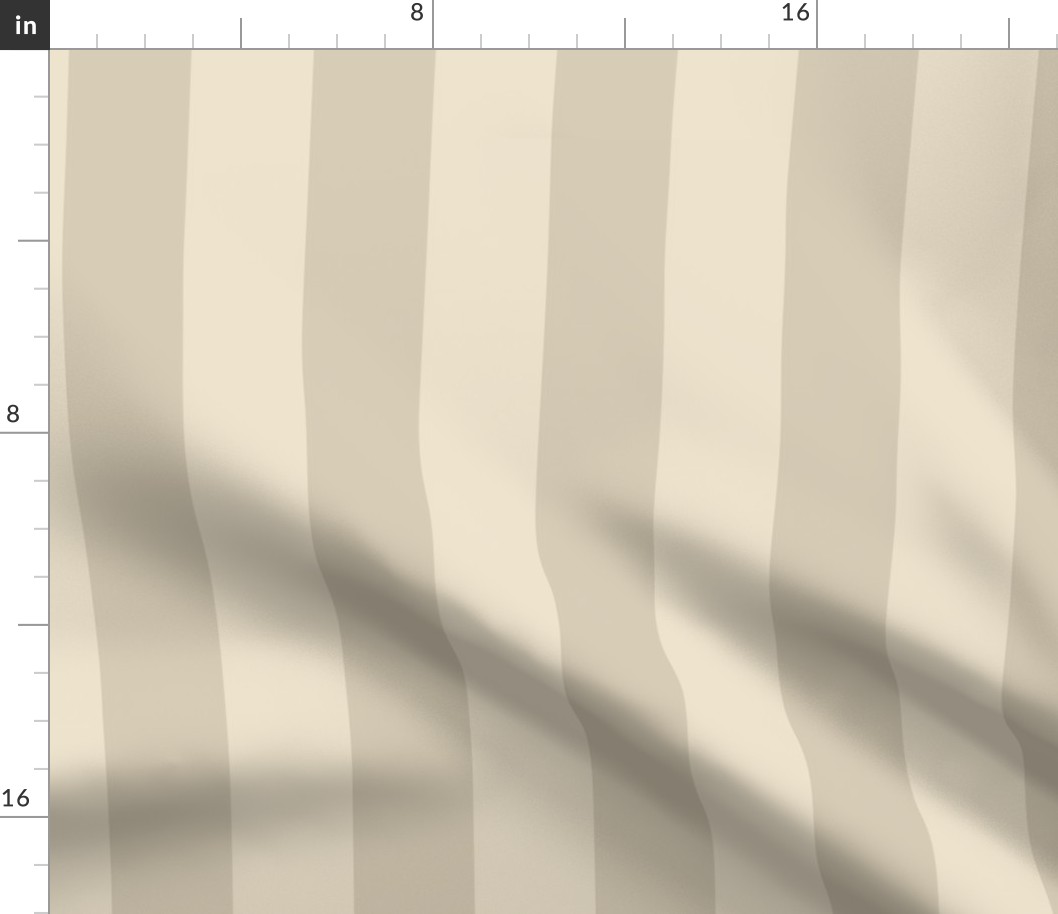 Monochrome Stripes, Beige, Jumbo