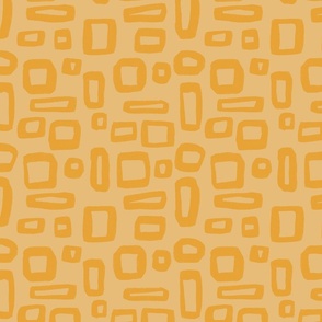 funky rectangles yellow