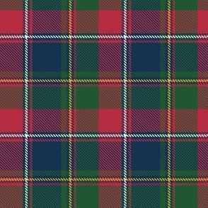 Quebec Province Unofficial Tartan Plaid