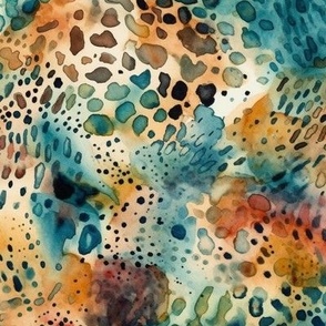 Animal Print and Watercolors