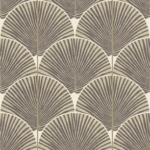 Japandi palms warm neutral (MEDIUM)