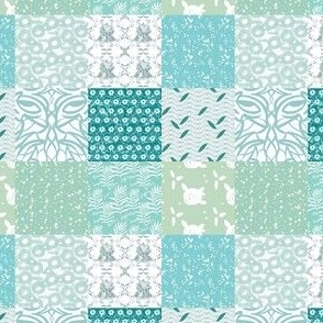 Quilt Style Turquoise