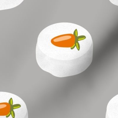 Carrot Cake // Gray Background