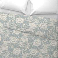 French Country Rose - Dusty Blue
