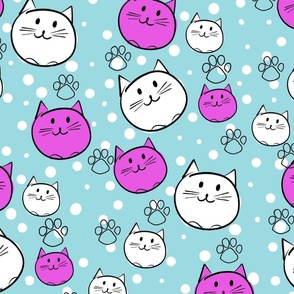 Cute Cat Balls