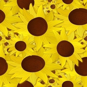 Sunflower Daisy - abt 4"